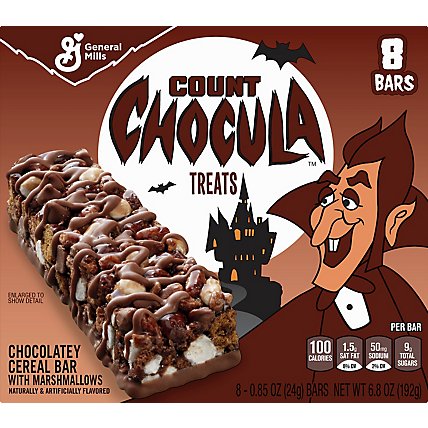 Count Chocula Snack Bars Chocolate Marshmallow - 8-.85 Oz - Image 2
