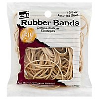 CLi Rubber Bands Assorted Sizes - 1.375 Oz - Image 1