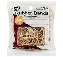 CLi Rubber Bands Assorted Sizes - 1.375 Oz