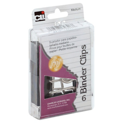 CLi Binder Clips Medium - 6 Count