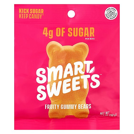 Smartswee Candy Gummy Bear Fruity - 1.8 Oz