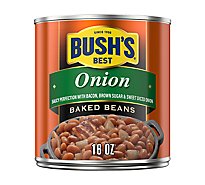 BUSH'S BEST Baked Beans with Onion - 16 Oz