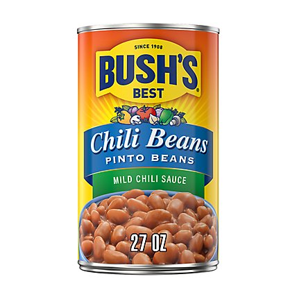 BUSH'S BEST Pinto Beans in a Mild Chili Sauce - 27 Oz - Image 2