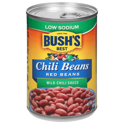 BUSH'S BEST Low Sodium Red Beans in a Mild Chili Sauce - 15 Oz - Image 5