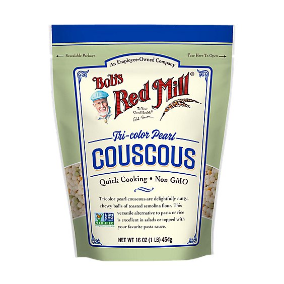 Bob's Red Mill Tri Color Pearl Couscous - 16 Oz