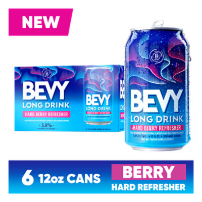 Bevy Long Drink Berry Refresher (. Oz. Can | Fig App