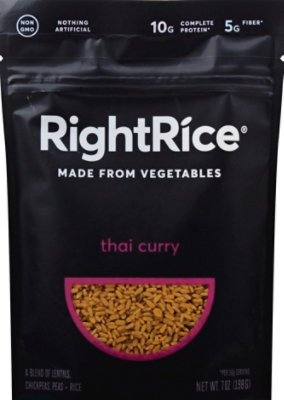 Rightrice Vegetable Thai Curry - 7 Oz - Image 2