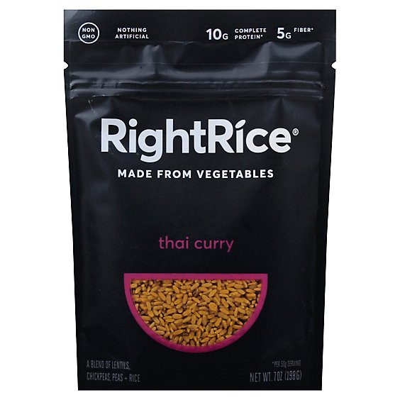 Rightrice Vegetable Thai Curry - 7 Oz