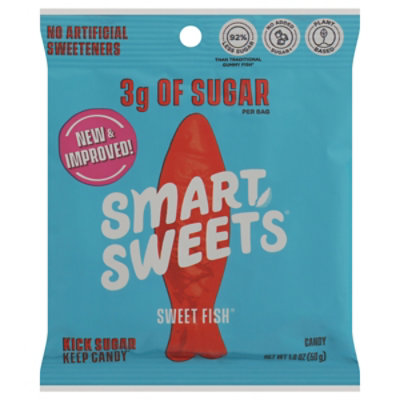 SmartSweets Candy Sweet Fish Berry - 1.8 Oz - Image 3