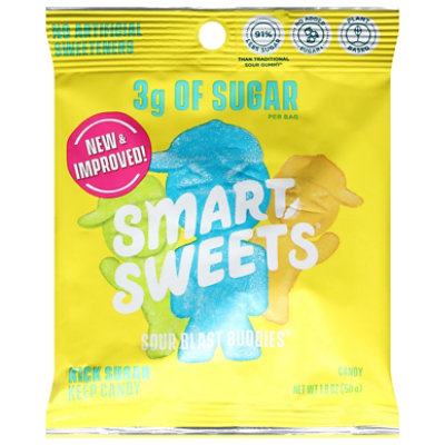 SmartSweets Candy Blast Buddies Sour - 1.8 Oz - Image 3