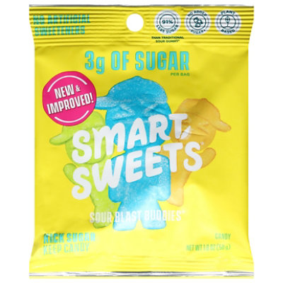SmartSweets Candy Blast Buddies Sour - 1.8 Oz