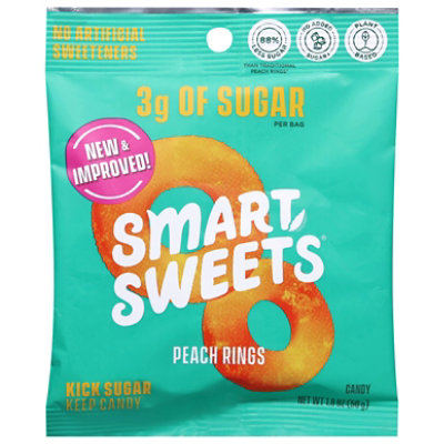 Smartsweets Candy Peach Rings - 1.8 Oz - Image 2