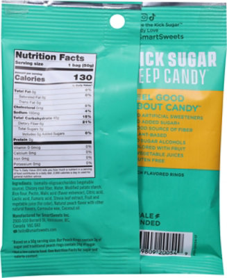Smartsweets Candy Peach Rings - 1.8 Oz - Image 5
