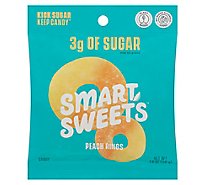 Smartsweets Candy Peach Rings - 1.8 Oz