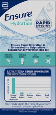 Ensure Rapid Hydration Electrolyte Powder Strawberry Chill - 6-0.6 Oz - Image 6