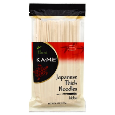 KA ME Noodles Japanese Thick Udon - 8 Oz - tomthumb
