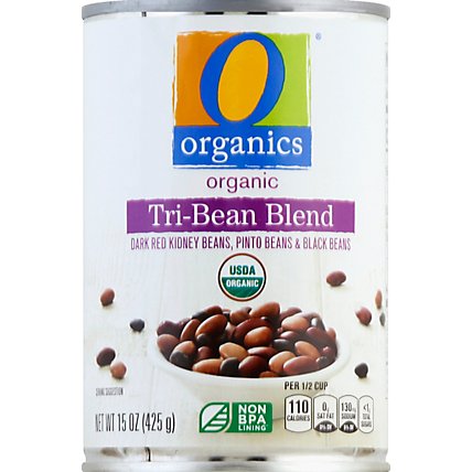 O Organics Three Bean Blend - 15 Oz - Image 2