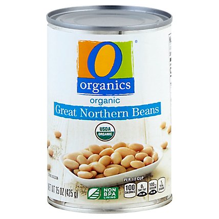 O Organic Great Northern Beans - 15 Oz - Image 1