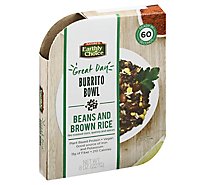 Natures Earthly Choice Bean Bowl Burrito - 8 Oz
