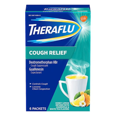 Theraflu Cough Relief Powder - 6 Count - Image 3