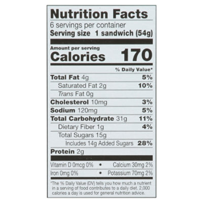 Signature SELECT Ice Cream Sandwiches Pumpkin - 6-3.5 Fl. Oz. - Image 3