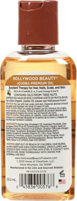 Hollywood Beauty Jojoba Oil - 2 Fl. Oz. - Image 5