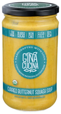 Gina Cucina Curried Butternut Squash Soup - 24 Oz - Image 1