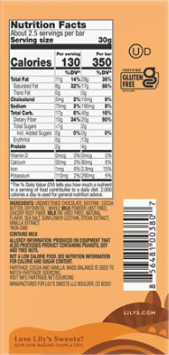 Lilys Carmelized & Salted Chocolate Bar - 2.8 Oz - Image 6