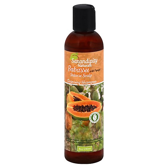 Sarandipity Naturals Babassu Cleansing Shampoo Intense Scalp - 8 Oz
