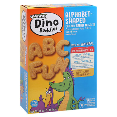 Yummy Alphabet Shaped Chicken Nuggets - 35 Oz - Image 1