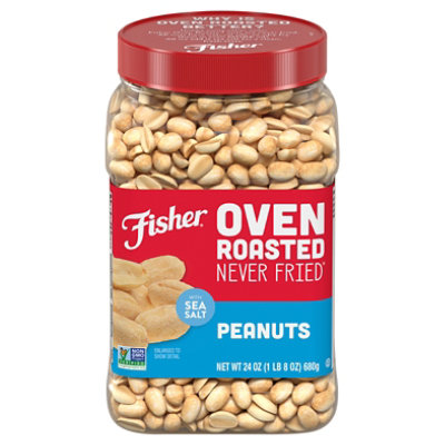 Fisher Oven Roasted Peanuts - 24 Oz - Image 1