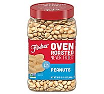 Fisher Oven Roasted Peanuts - 24 Oz