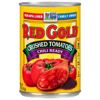 Red Gold Tomatoes Crushed Chili Ready - 15 Oz - Image 3