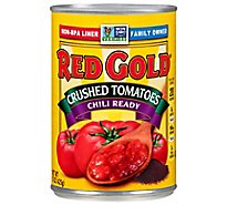 Red Gold Tomatoes Crushed Chili Ready - 15 Oz