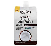 Nutiva Oil Coconut Virgin Pouch - 12 Oz