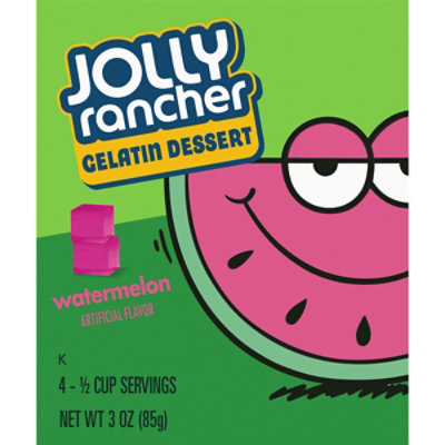 JOLLY RANCHER Watermelon Gelatin Dessert Mix Box - 3 Oz - Image 3