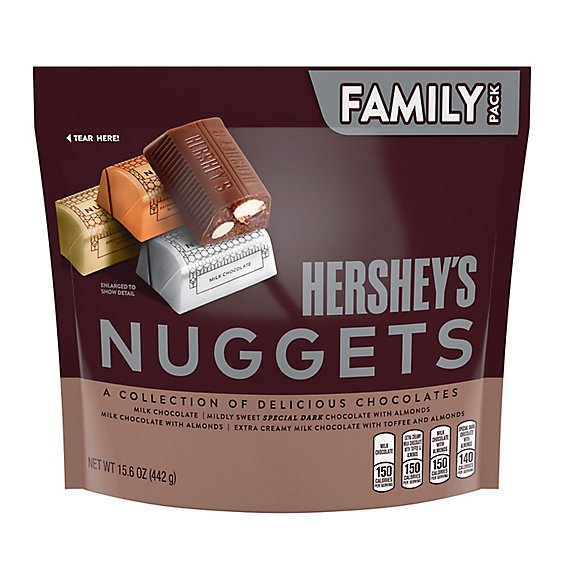HERSHEYS Nuggets Assorted Family Pack - 15.6 Oz