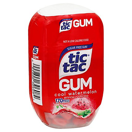 Tic Tac Gum Watermelon Sugar Free - 170 Count - Image 1