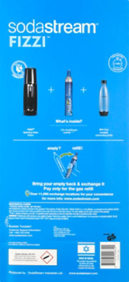 SodaStream Fizzi Sparkling Water Maker Black - Each - Image 4