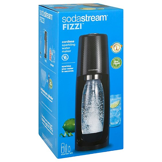 SodaStream Fizzi Sparkling Water Maker Black - Each