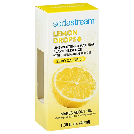 SodaStream Fruit Drops Lemon - 1.36 Fl. Oz.