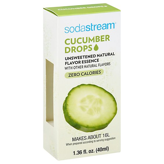 SodaStream Fruit Drops Cucumber - 1.36 Fl. Oz.