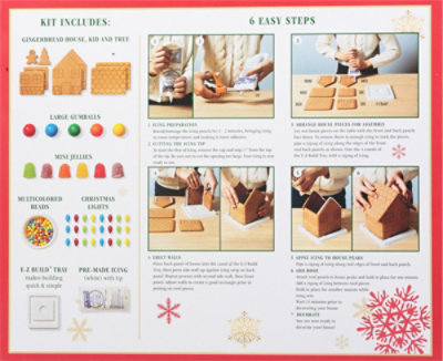 Signature SELECT Seasons Gingerbread House Kit - 35.2 Oz - Image 7