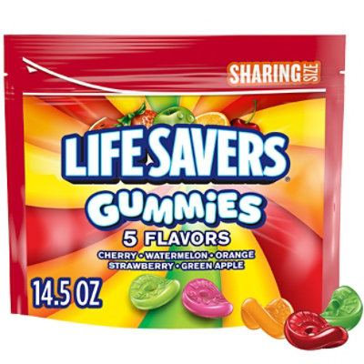 Life Savers Gummy Candy 5 Flavors Sharing Size Bag - 14.5 Oz - Image 1