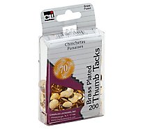 CLi Thumb Tacks Brass Plated - 200 Count