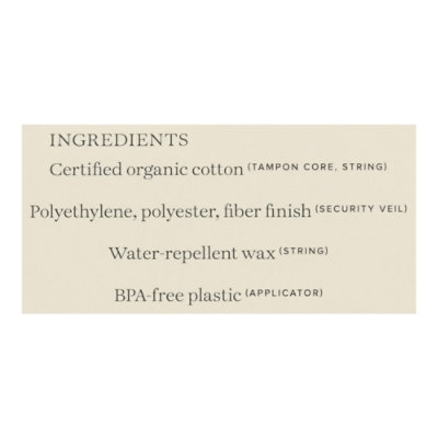 Cora Tampons Premium Organic Cotton With Compact Applicators Regular - 16 Count - Image 4