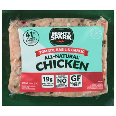 Mighty Spark Bruschetta Ground Chicken - 16 Oz. - Image 1