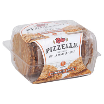 Reko Pizzelle Cookies Italian Waffle Pumpkin Spice - 5.25 Oz - Image 1