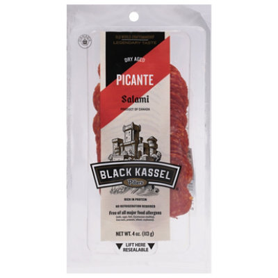 Black Kassel Salami Picante - 4 Oz - Image 3