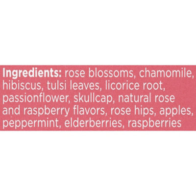 Bigelow Benefits Herbal Tea Caffeine Free Rose & Mint 18 Count - 1.15 Oz - Image 3
